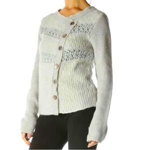 Free People knit cardigan sweater